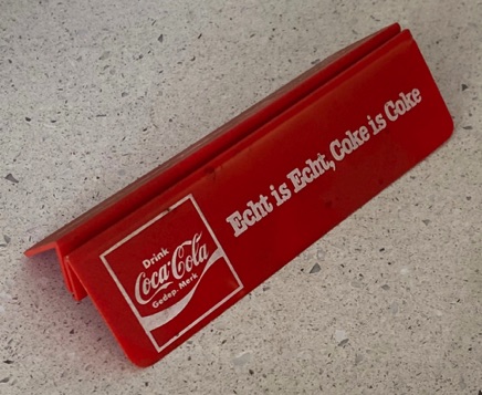 7339-1 € 2,00 coca cola menukaarthouder